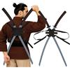 Set di 2 Spade Samurai da Schiena (95 cm)