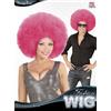 W WIDMANN Parrucca afro sovradimensionata rosa