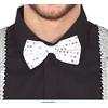 FIESTAS GUIRCA Papillon paillettes argento