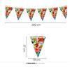 FIESTAS GUIRCA Festone Bandierina Pappagallo Hawaii 3mt