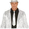 FIESTAS GUIRCA Cravatta in Paillettes Argento