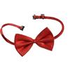 WIDMANN Farfallino lusso rosso regolabile papillon