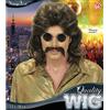 WIDMANN MILANO PARTY FASHION Parrucca castana e baffi anni 70