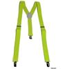 Abiti e Maschere Bretelle neon gialle elastico mm25