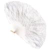 W WIDMANN Ventaglio in piume bianco