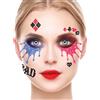 FIESTAS GUIRCA Kit per il trucco Glitterato Harley bambina pericolosa