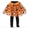 FIESTAS GUIRCA Tutù arancione stampa pipistrelli 30 cm halloween bambina