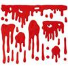 FIESTAS GUIRCA Decorazione sangue in gel per finestre
