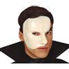 Maschera bianca mezzo viso