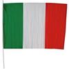 Bandiera Italia su stick 30x45cm