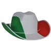 Cappello cowboy tricolore Italia