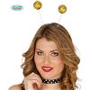 FIESTAS GUIRCA, S.L. Cerchietto palline colore dorato