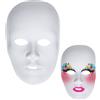 WIDMANN MILANO PARTY FASHION Maschera viso bianco unisex da dipingere