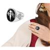 Anello gotico con croce