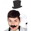Abiti e Maschere Cilindro 11cm con bastoncino conf 6pezzi
