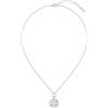 Lacoste Jewelry da Donna Collezione MEMENTO Collana, Bracciale o Orecchini a Perno in Acciaio Inossidabile con Pendente Inciso Coccodrillo