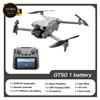 Drone RC GT50 8K Grigio Chiaro GPS Brushless Doppia Fotocamera 5G