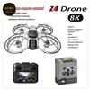 Drone RC Z4 8K GPS WiFi Doppia Fotocamera Telecomando Fotografia Aerea