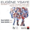 Eugène Ysaye Sonates Nos. 1, 3, 4 Pour Violon Seul (D. And V. Goldfeld) (CD)