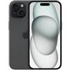 Apple Iphone 15 Black 128GB Memoria Display 6.1" Retina 48Mpx 5G Mtp03ql/a Nero