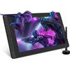HUION Kamvas 16 Tavoletta Grafica con Schermo e 10 Pulsanti 15,6 Pollici Schermo