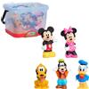 JUST PLAY Disney Bath Caddies Set Da Bagno Mickey E i Suoi Amici