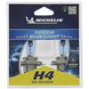 MICHELIN 8754 Lampada Auto, Blue Light, 2 H4, 12 V, 60/55 W
