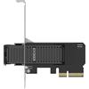 ICY Dock MB305M4P-B IcyDock Adapter 1x M.2 NVMe to PCIe 4.0x 4 card w/tray