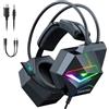 ONIKUMA Cuffie da gaming ONIKUMA X20 (colore: nero)