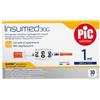 *Artsana Siringa Sterile PIC Insumed con Ago 30G x 8 mm / 0,3 x 8 mm