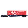 RIVAROSSI HR6705 Sgnss Mercitalia Intermodal livrea blu container 45' Codognotto