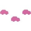 Halmakegel.com Utilitaria - Auto - 21x12x8mm - Rosa