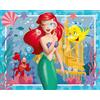 Ravensburger - Puzzle Disney Ariel 48 Pezzi, Puzzle Bambini | Puzzle Disney da 48 pezzi con Ariel e i personaggi de La Sirenetta, ideale per i bambini che amano le principesse Disney.