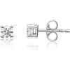 ALFIERI & ST. JOHN Orecchini punto luce oro bianco 18kt diamanti 0,40ct alfieri & st. john