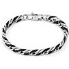 NOMINATION Bracciale b-yond hyper in acciaio nero