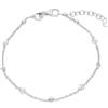 ORO&CO 925 Bracciale in argento con perle bianche oro&co 925