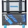 GEDORE 7 RA 183 - Set di chiavi a cricchetto con chiave