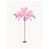 Kare Design Lampada da terra Feather Palm - Oro, Rosa