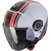 ScorpionEXO SCORPION EXO-CITY II VEL Grigio-Rosso opaco M