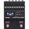 BOSS EQ-200 Graphic Equalizer Equalizzatore a pedale per chitarra e basso