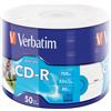 Verbatim 50 CD-R 52x 700MB 80 min Printable, in Shrink - 43794