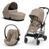Balios Promo - Cybex Trio Melio Almond Beige 2025 Con Cloud G Plus
