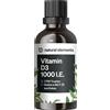 Natural Elements Vitamina D3 in Gocce con Olio MCT Alta Qualità 50 ml