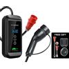 OEM Caricabatterie portatile per veicoli elettrici, potenza erogata 11 kW, compatibilità tipo 2, tipo 2