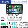Selius Autoradio Android 15 con schermo tattile IPS da 10 pollici, radio DAB, Bluetooth e navigazione GPS