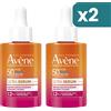 Eau Thermale Avene Avene Solare Ultra Siero Viso Rimpolpante Immediato Spf50+ 2 confezioni da 30ml