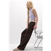 Intimissimi Pantalone Lungo Con Coulisse In Tela Di Lino The Pure Linen Marrone