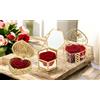 SC Crystal Cofanetto A Forma Di Cuore Con Rosa Eterna: Bab038