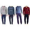 Sergio Tacchini/Nottingham/De Fonseca Pigiama Uomo Invernale: Sergio Tacchini - Art. 50b15 Grigio Melange Taglia Xl