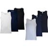 NOTTINGHAM Canotta Da Uomo: Set Da 3 De Fonseca Bianco Taglia M
